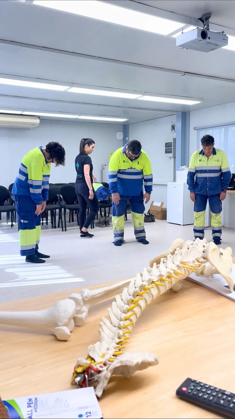 Taller de prevención en una empresa